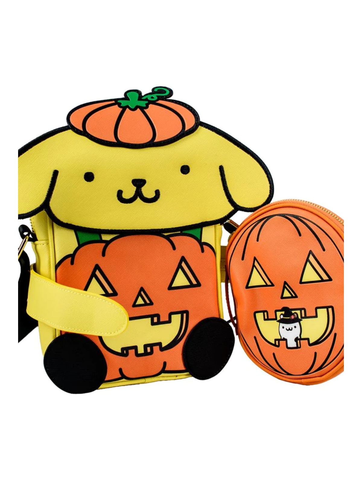 Sac bandoulière Pompompurin halloween LOUNGEFLY