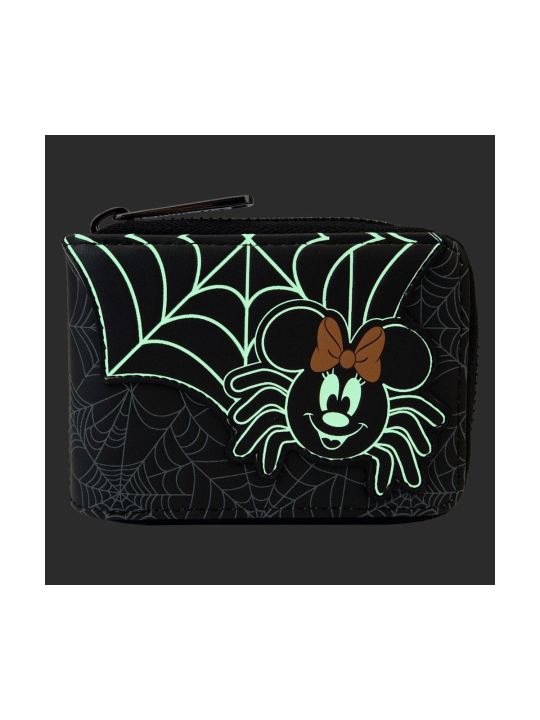 Porte-monnaie Minnie Mouse spider disney LOUNGEFLY