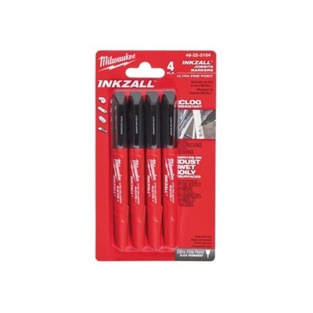 Marqueur noir x4 - MILWAUKEE 48223154