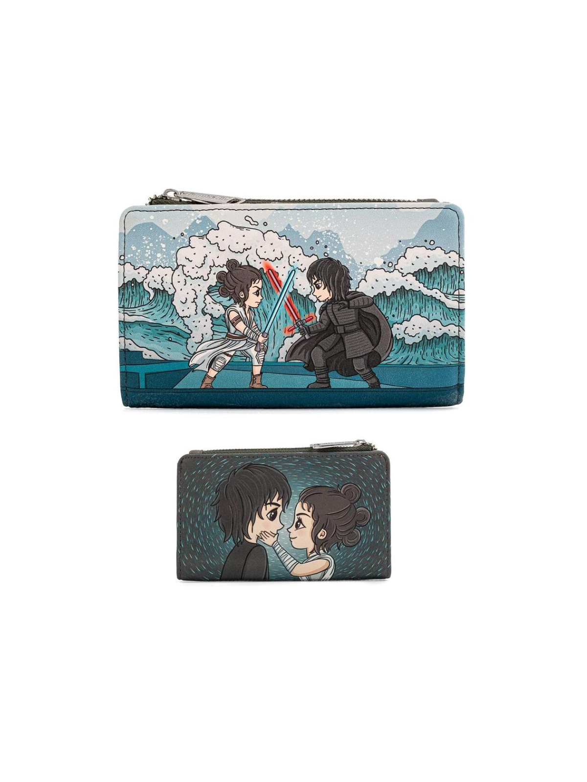 Portefeuille Kylo & Rey Star Wars LOUNGEFLY