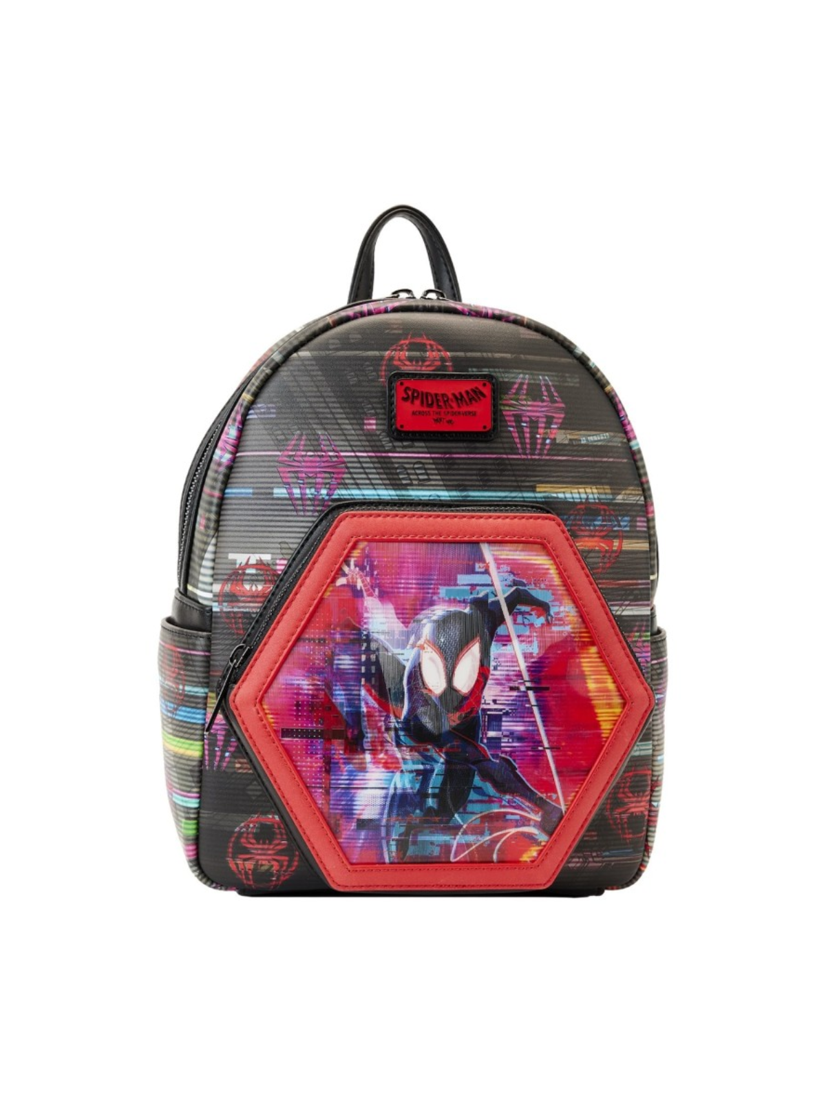 Sac à dos across the spider-verse lenticular Marvel LOUNGEFLY