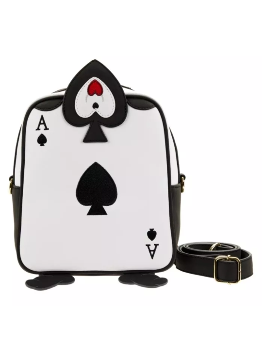 Sac à bandoulière ace of hearts alice au pays des merveilles disney LOUNGEFLY