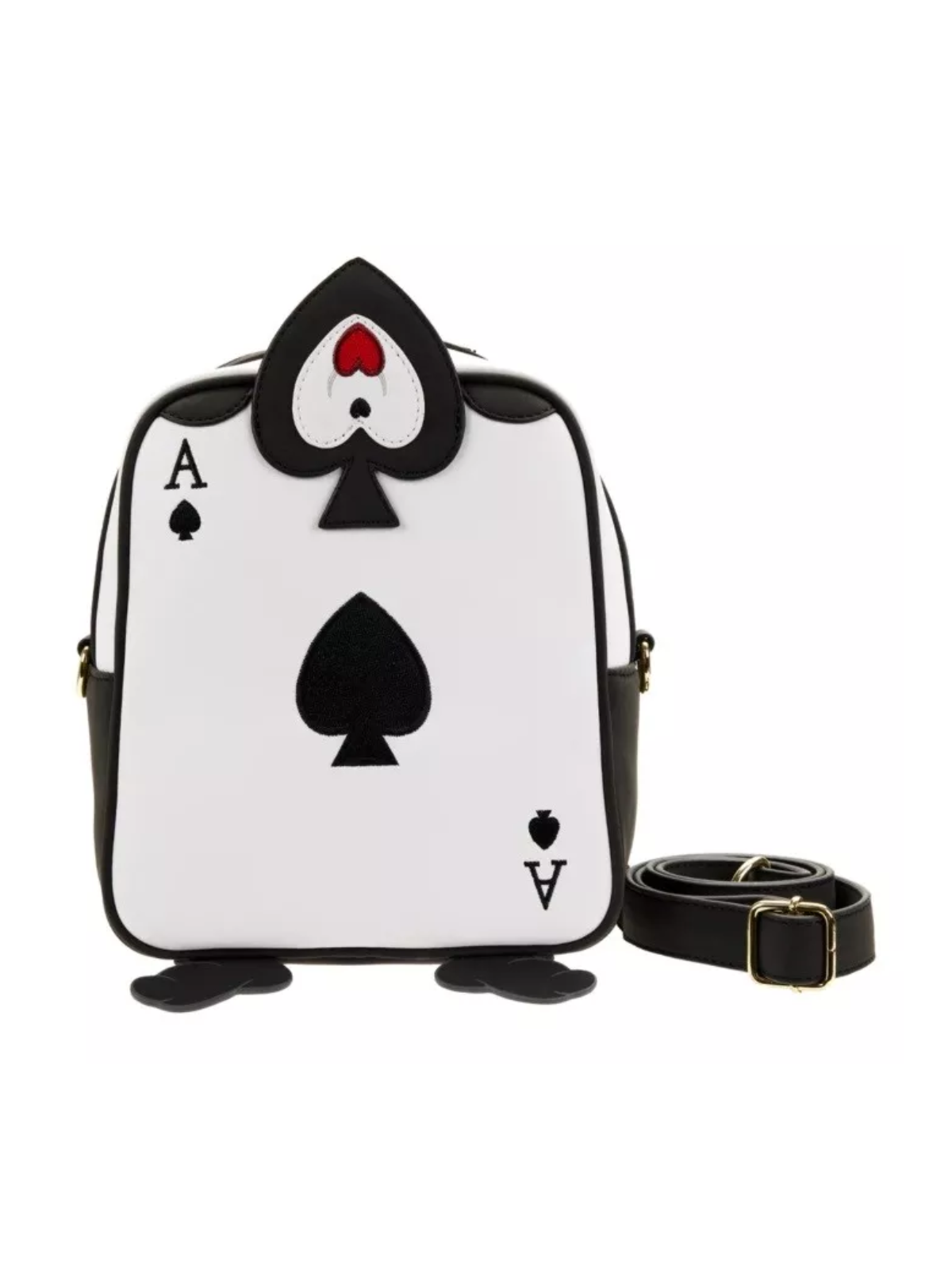Sac à bandoulière ace of hearts alice au pays des merveilles disney LOUNGEFLY