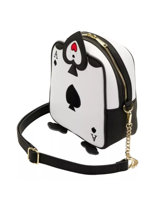Sac à bandoulière ace of hearts alice au pays des merveilles disney LOUNGEFLY