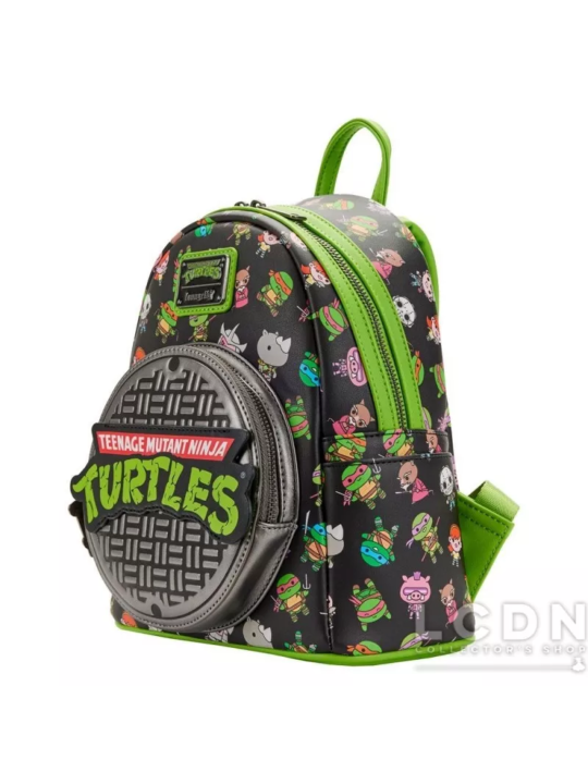 Sac à dos sewer cap tortues ninja LOUNGEFLY