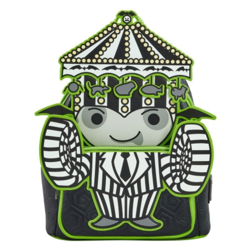 Sac à dos Pinstripe Beetlejuice LOUNGEFLY