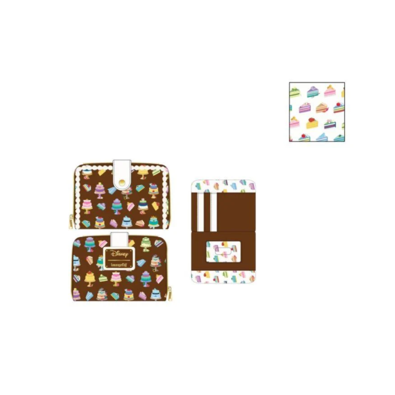 Portefeuille Princess cakes Disney LOUNGEFLY
