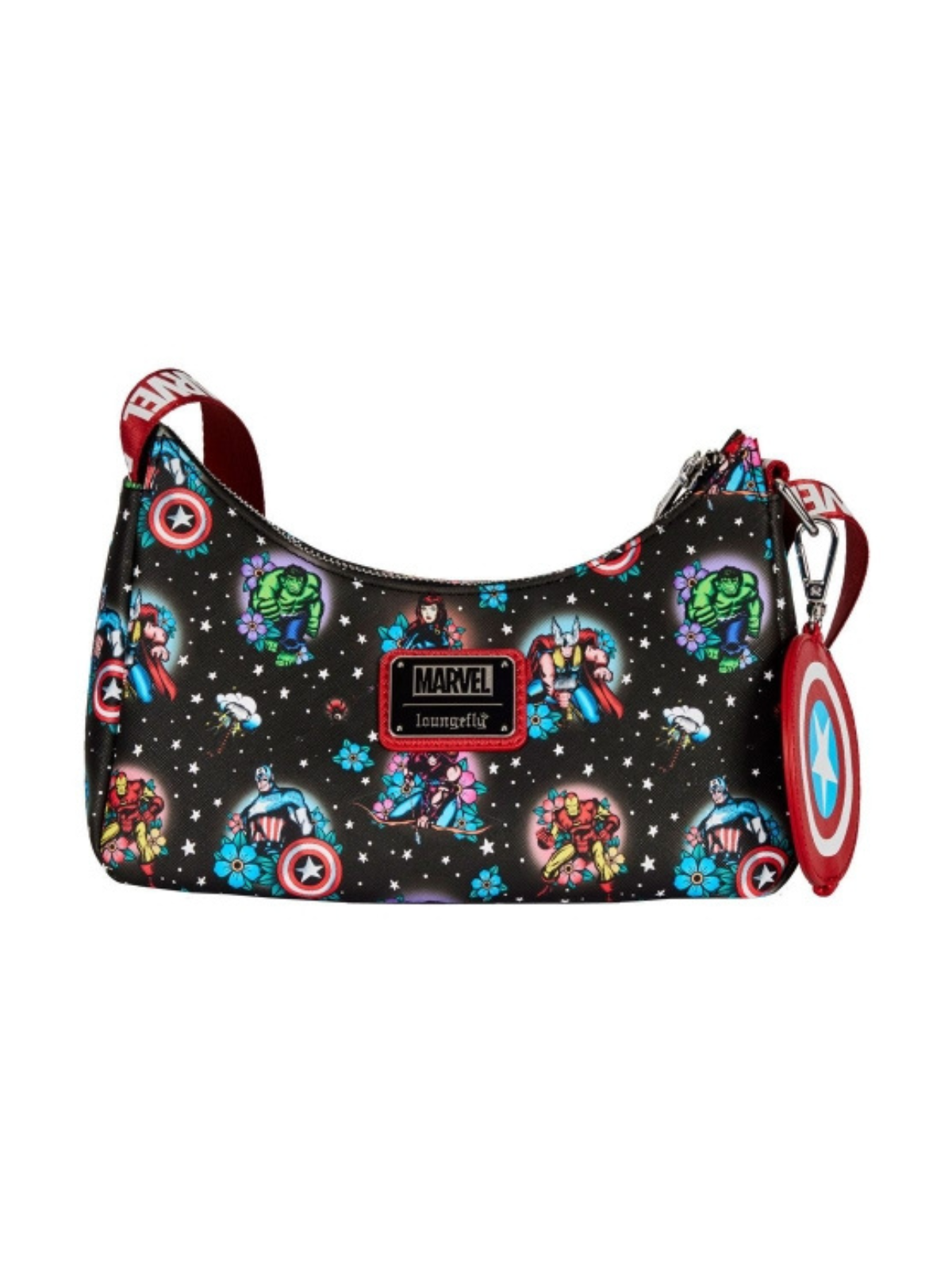 Sac bandoulière tattoo Avengers LOUNGEFLY