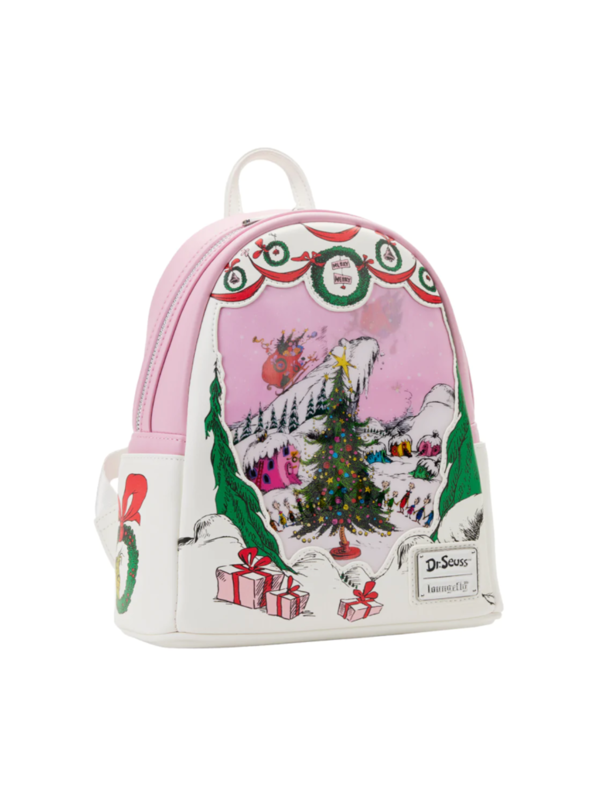 Sac à dos Grinch Dr seuss lenticular scene LOUNGEFLY