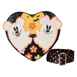 Sac bandoulière Halloween Mickey & ses amis LOUNGEFLY
