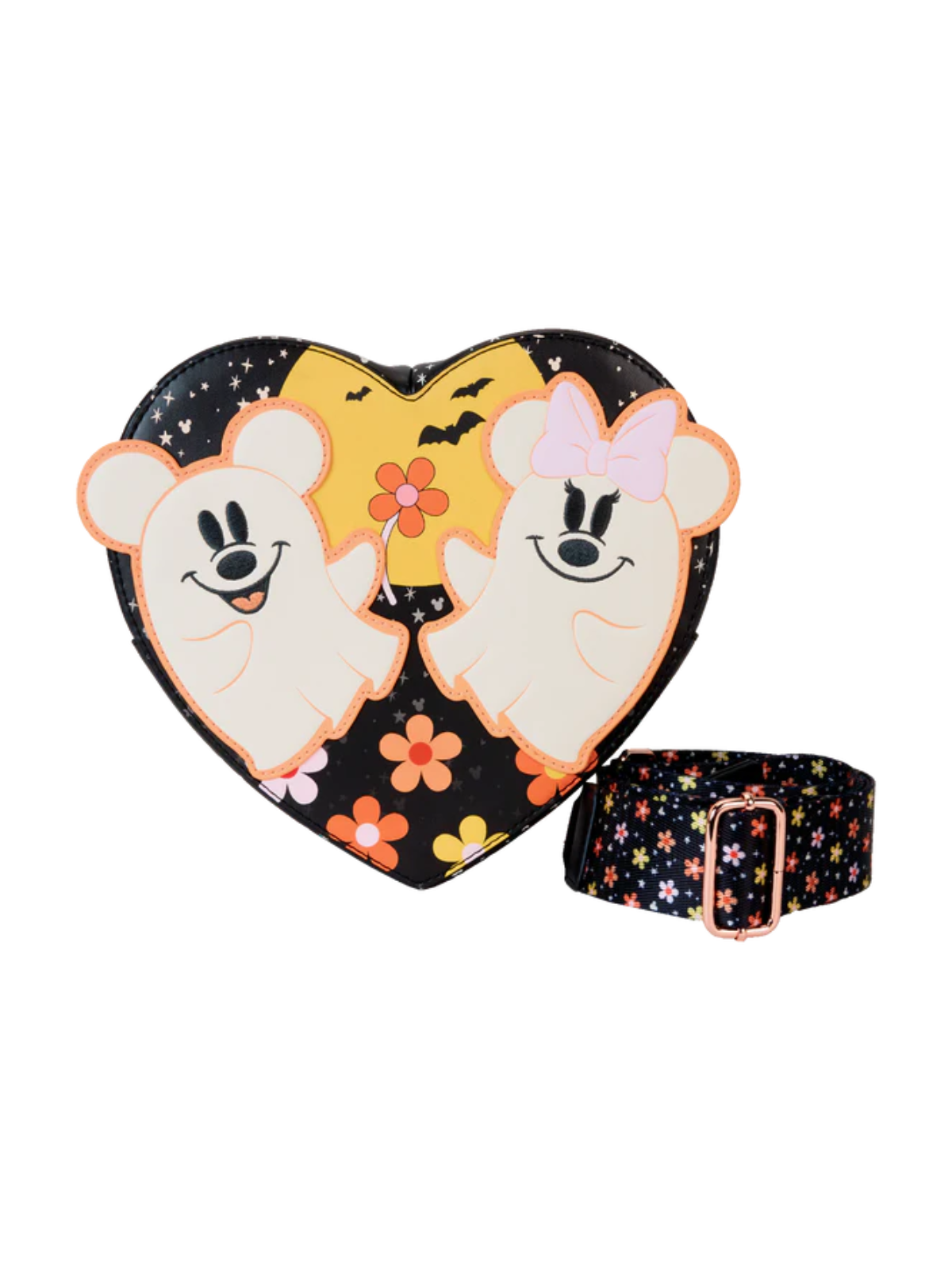 Sac bandoulière Halloween Mickey & ses amis LOUNGEFLY