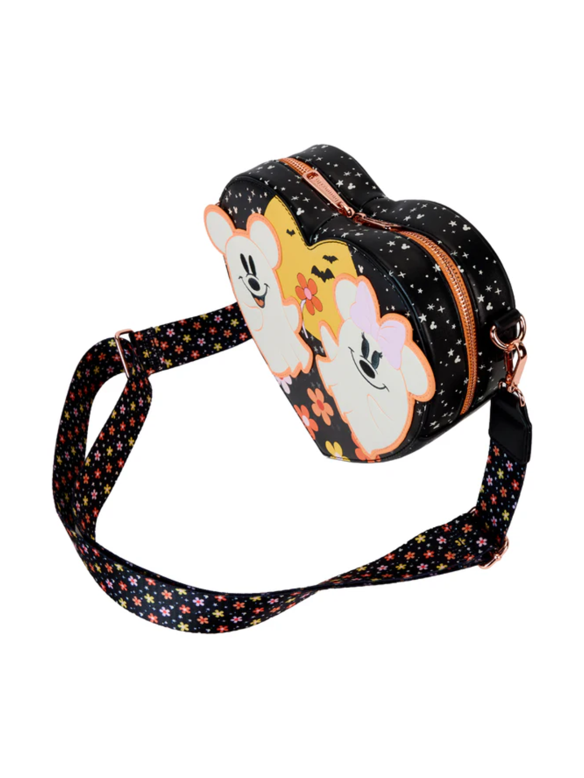 Sac bandoulière Halloween Mickey & ses amis LOUNGEFLY