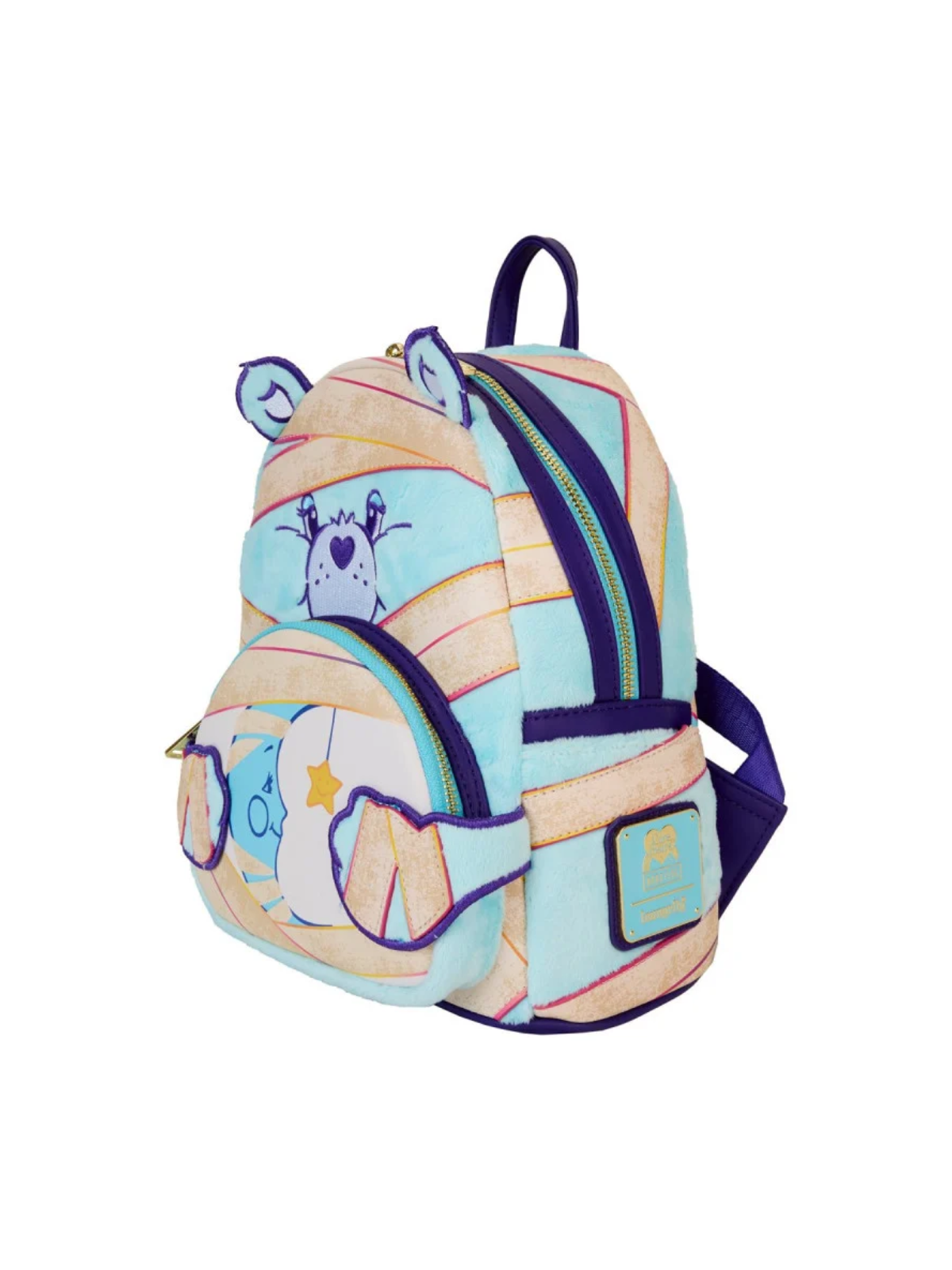 Sac à dos Carebears X Universal monsters Bedtime bear mummy Bisounours LOUNGEFLY