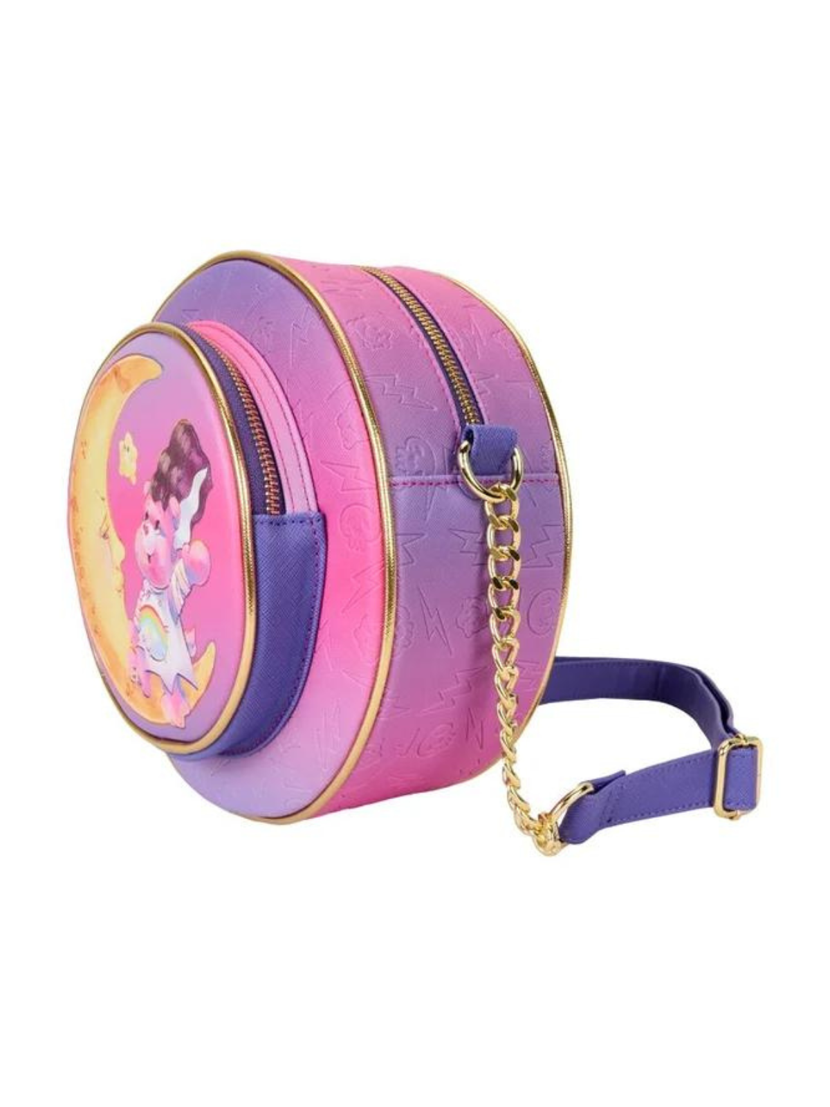 Sac bandoulière Carebears X Universal monsters Bisounours canteen LOUNGEFLY