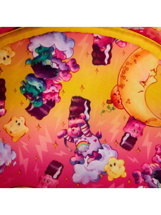 Sac bandoulière Carebears X Universal monsters Bisounours canteen LOUNGEFLY