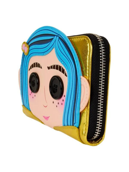 Portefeuille Cosplay Coraline doll LOUNGEFLY