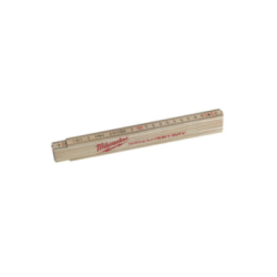Mètre pliant en bois 2 m - MILWAUKEE 4932459303