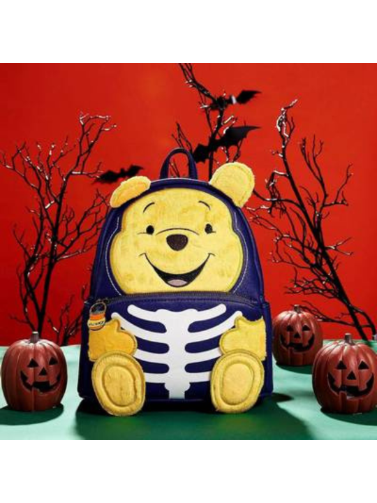 Sac à dos Skeletton Cosplay Winnie l'ourson LOUNGEFLY