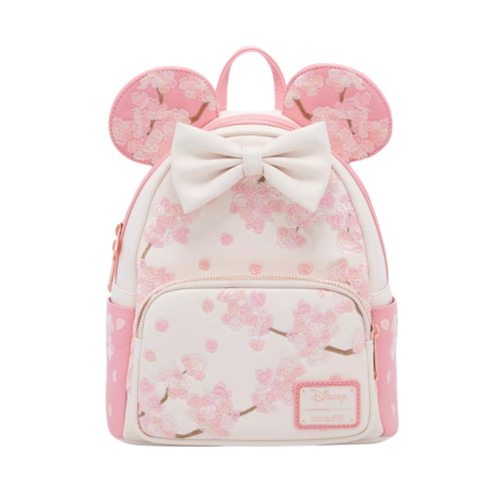Sac à dos Cherry Blossom Ears Minnie Mouse LOUNGEFLY