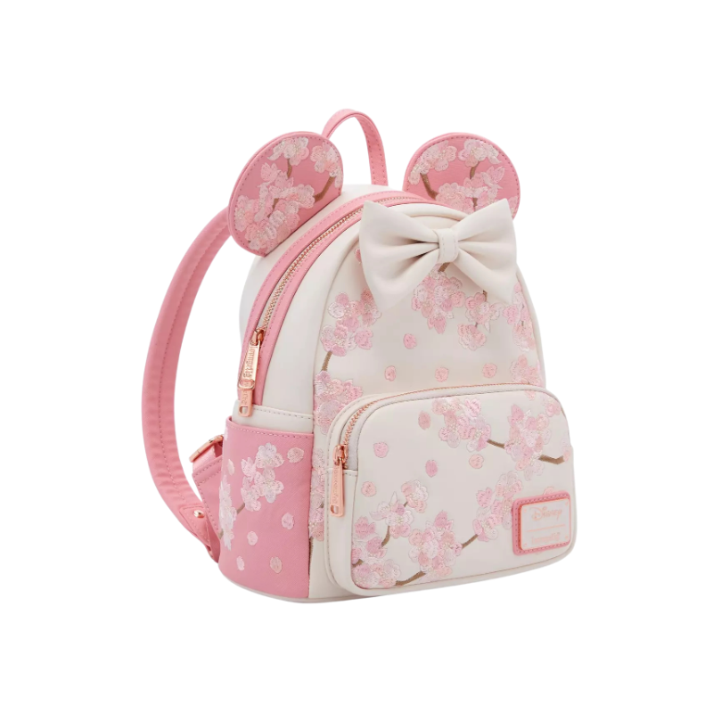 Sac à dos Cherry Blossom Ears Minnie Mouse LOUNGEFLY