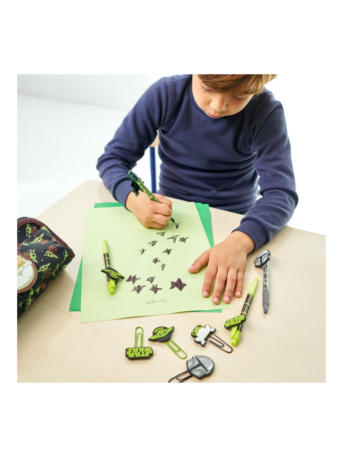 Lot de 4 Stylos Grogu The Mandalorian