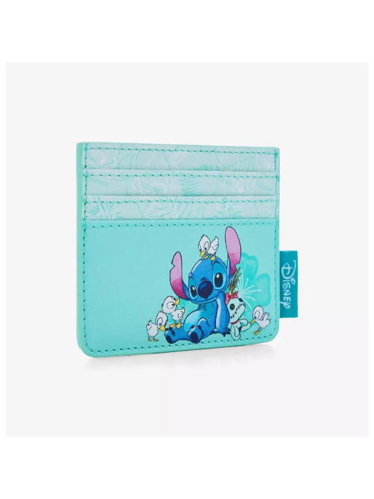 Porte cartes Stitch with ducks LOUNGEFLY