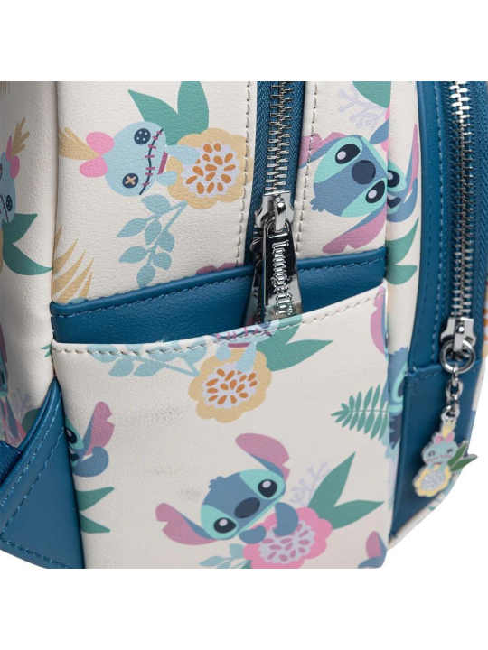 Sac à dos Hawaiin Flowers Stitch and Scrump Loungefly