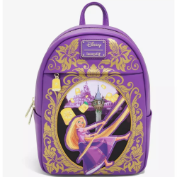 Sac à dos Purple and gold lantern Raiponce LOUNGEFLY