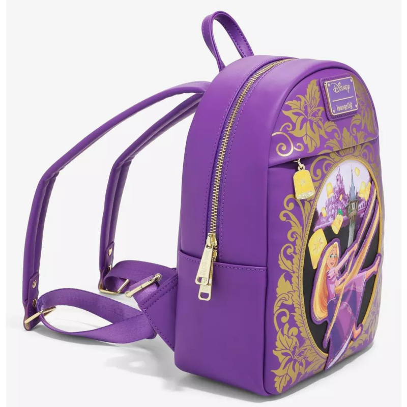 Sac à dos Purple and gold lantern Raiponce LOUNGEFLY