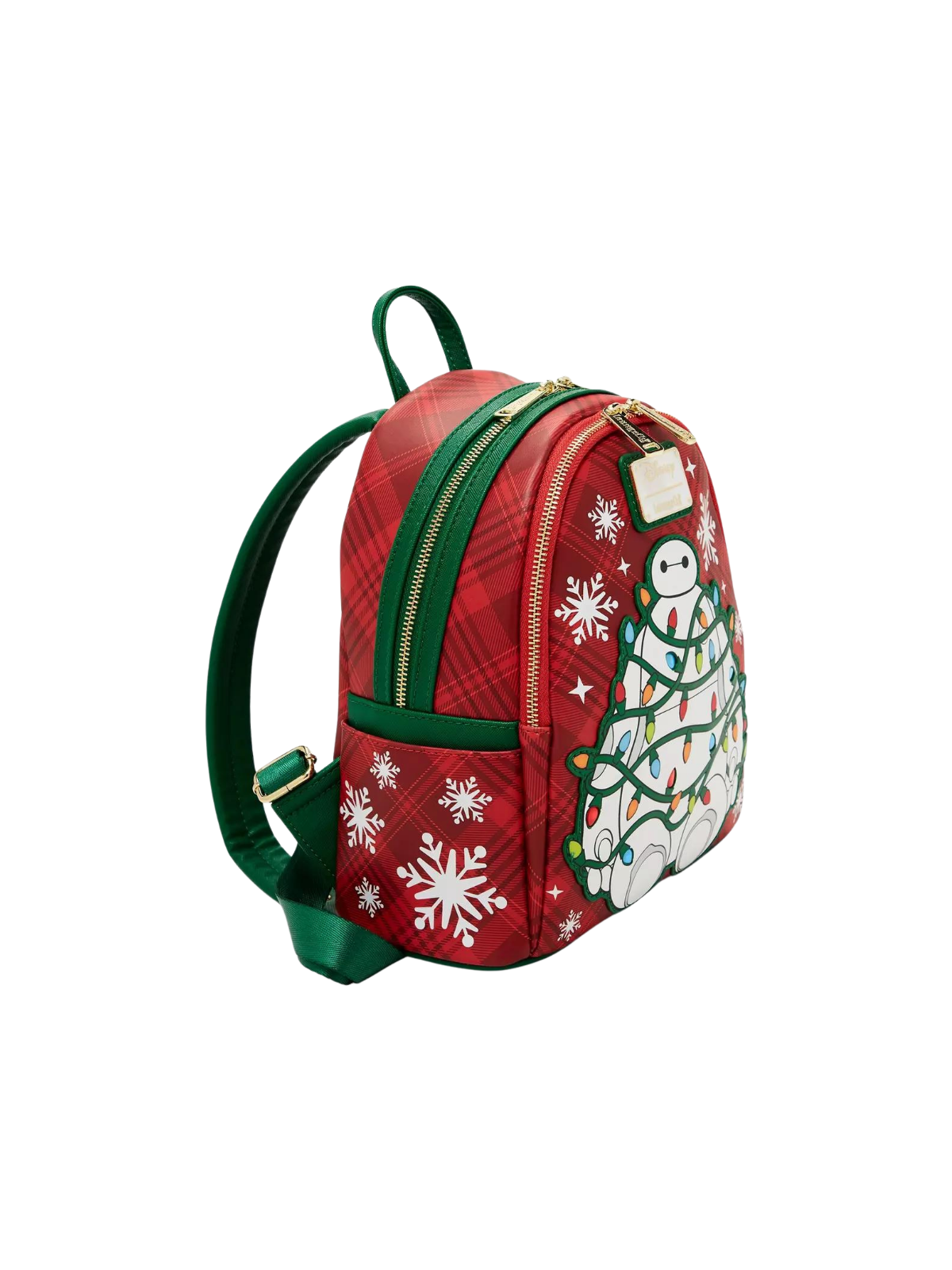 Sac à dos Baymax Holiday Plaid Light-Up Loungefly