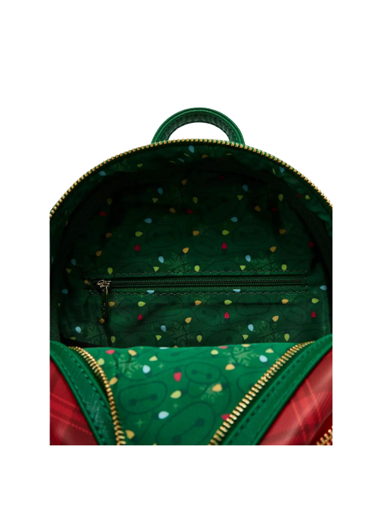 Sac à dos Baymax Holiday Plaid Light-Up Loungefly