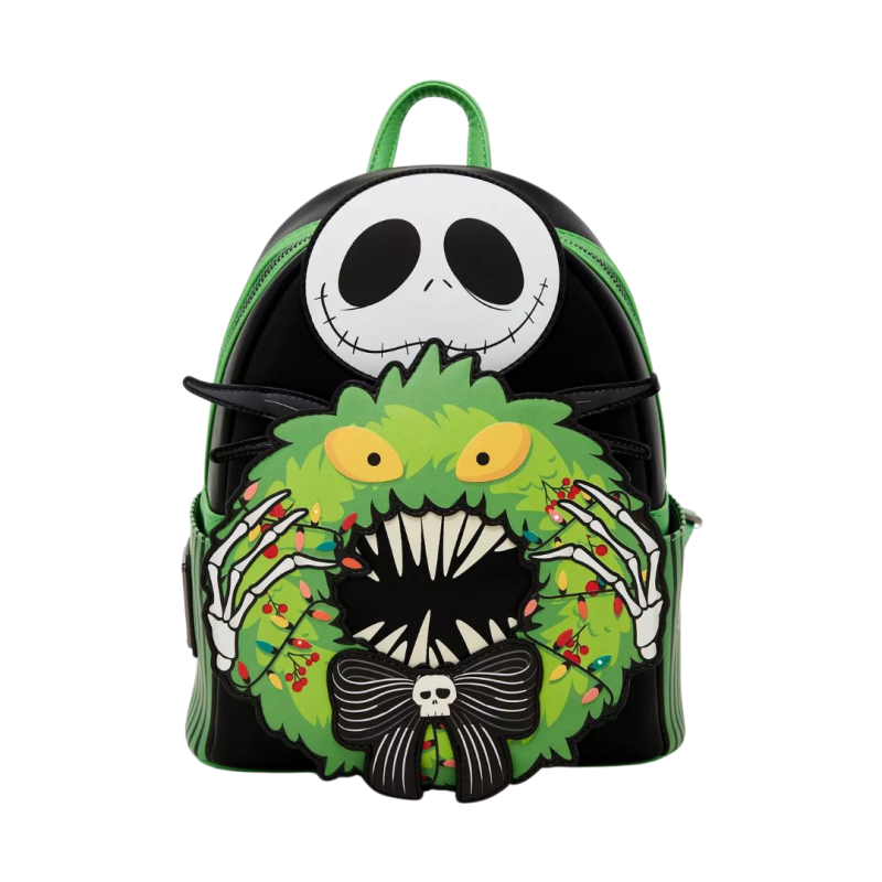Sac à dos Jack Skellington Wreath L'étrange Noël de Mr Jack Loungefly