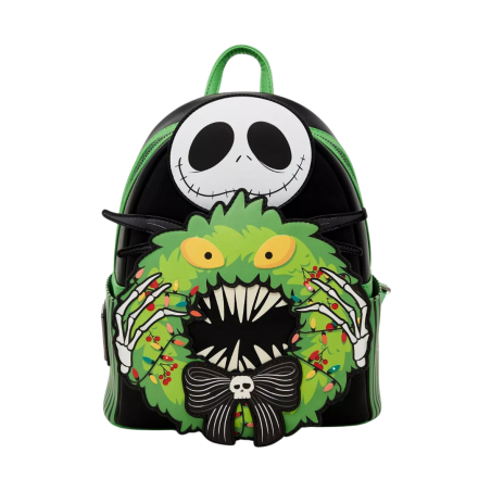 Sac à dos Jack Skellington Wreath L'étrange Noël de Mr Jack Loungefly