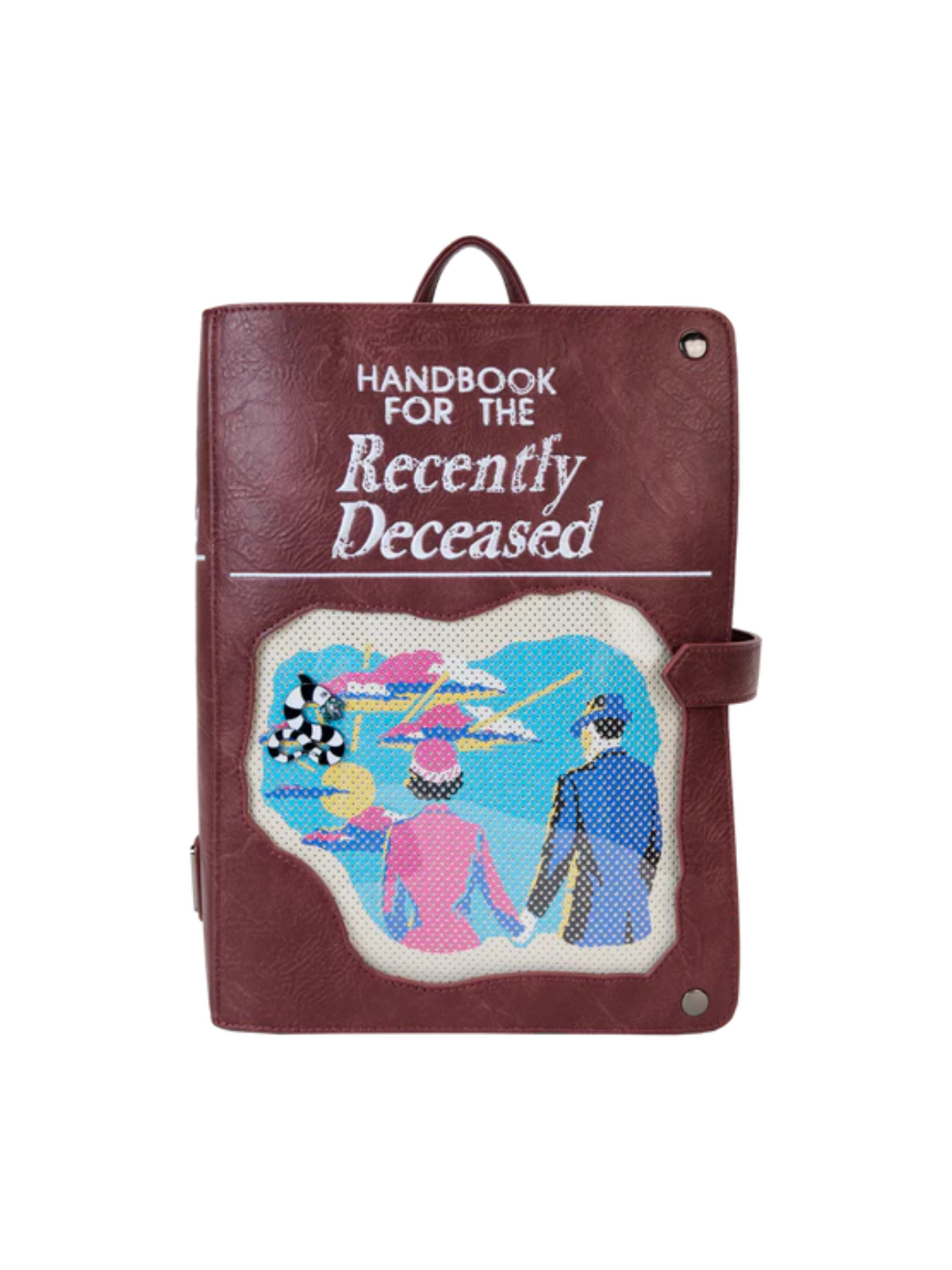 Sac à dos Handbook for the recently deceased BeetleJuice LOUNGEFLY