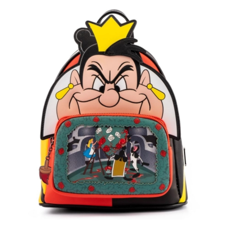 Sac à dos Villains scene series queen of hearts LOUNGEFLY