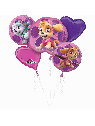 Bouquet ballons Paw Patrol Skye & Everest 3482801