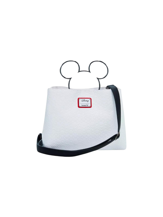 Sac à main Mickey Mouse avec poignée forme Mickey Loungefly