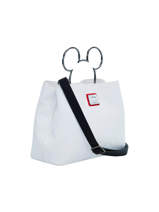 Sac à main Mickey Mouse avec poignée forme Mickey Loungefly