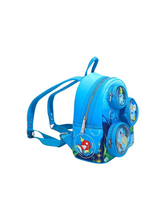Sac à dos Squirtle Water Type Bubbles Pokémon Loungefly