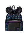 Sac à dos Minnie Mouse Spiderweb sequins LOUNGEFLY