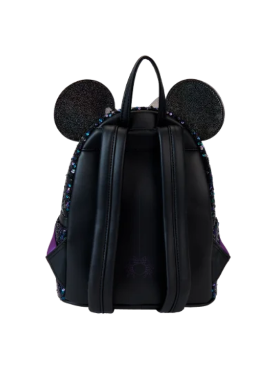 Sac à dos Minnie Mouse Spiderweb sequins LOUNGEFLY