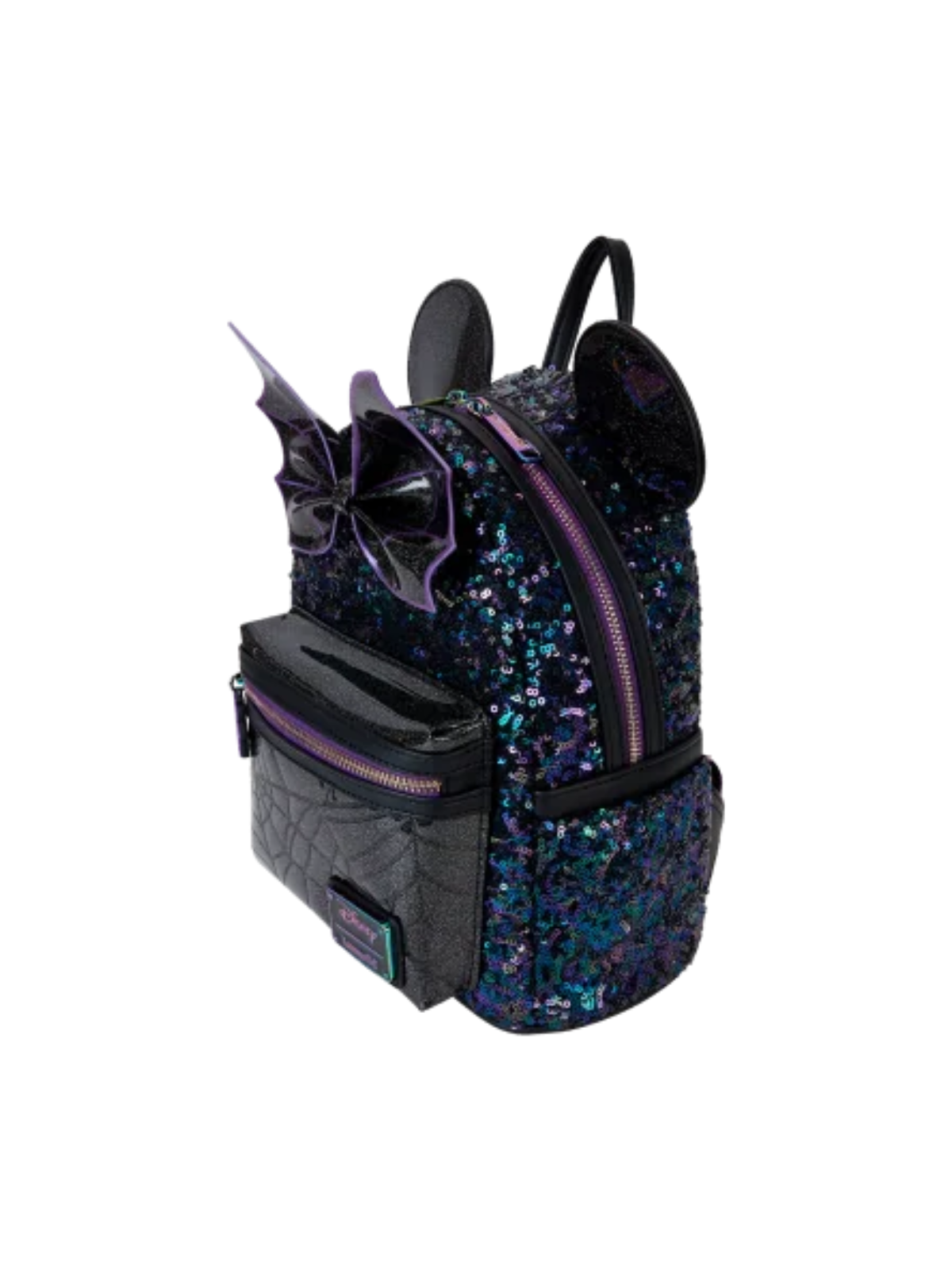 Sac à dos Minnie Mouse Spiderweb sequins LOUNGEFLY