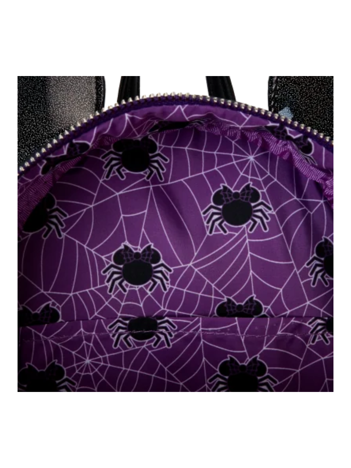 Sac à dos Minnie Mouse Spiderweb sequins LOUNGEFLY