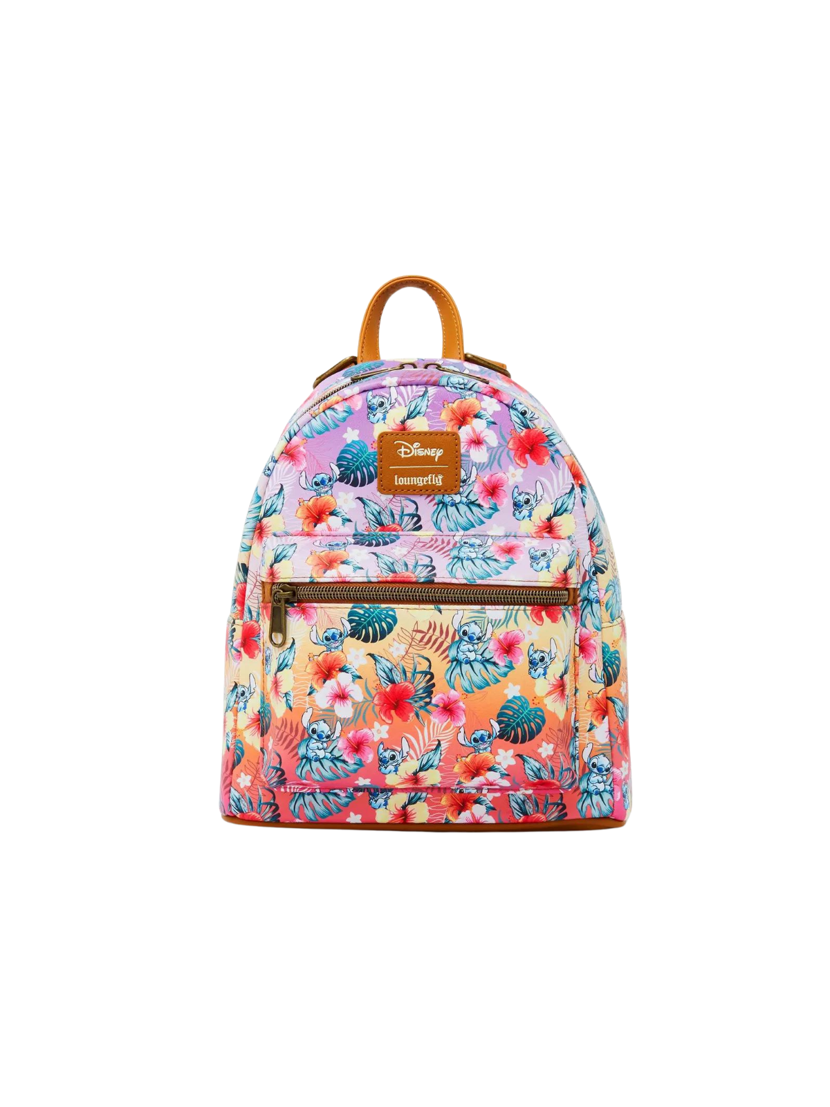 Sac à dos Tropical flowers Stitch LOUNGEFLY