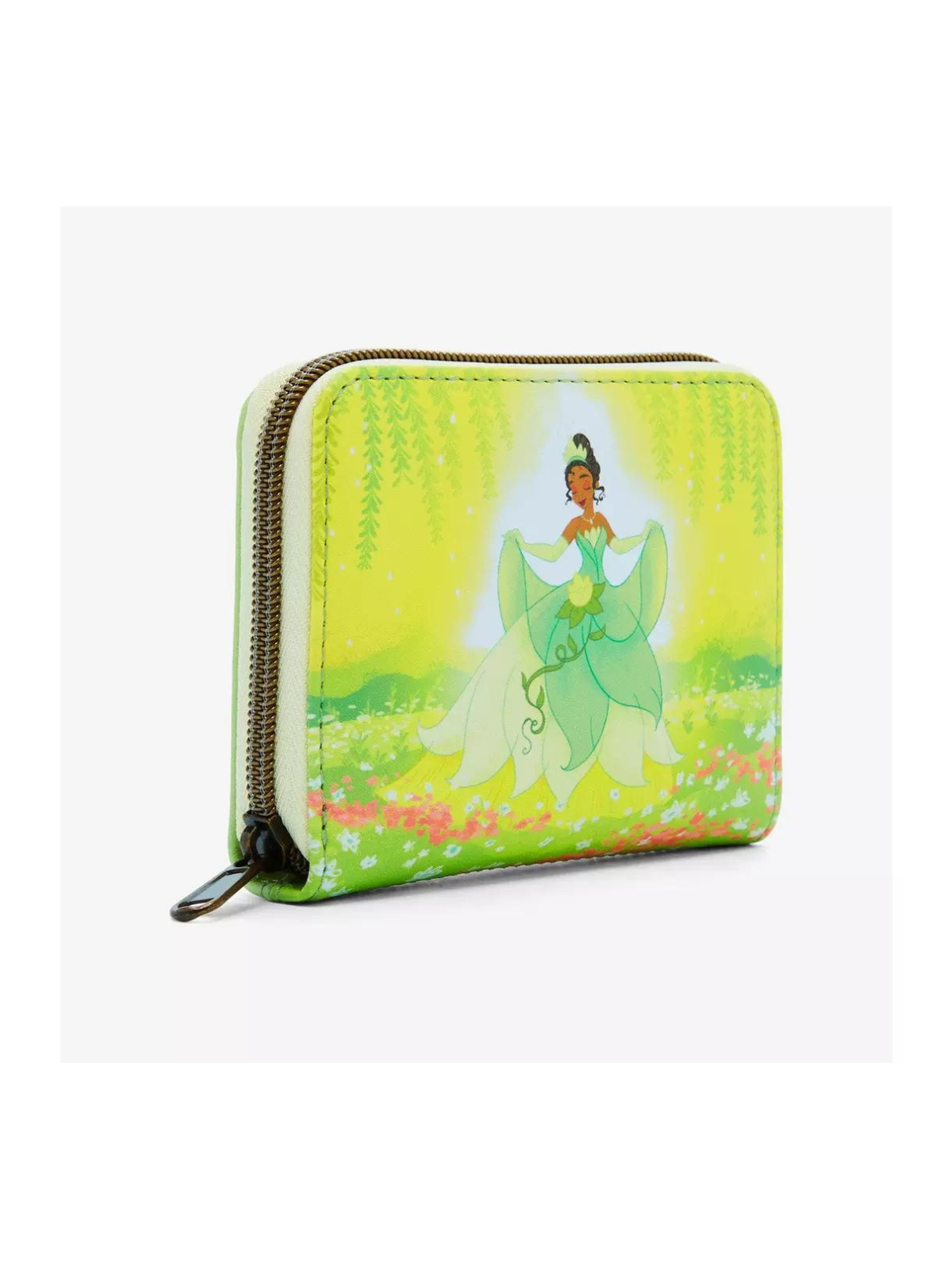 Portefeuille Tiana flowers La princesse & la grenouille LOUNGEFLY