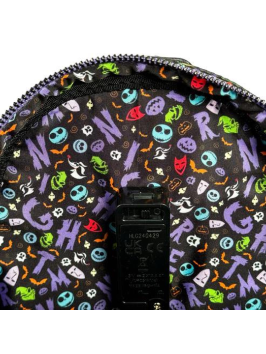 Sac à dos Oogie Boogie Lock Shock and barrel LOUNGEFLY