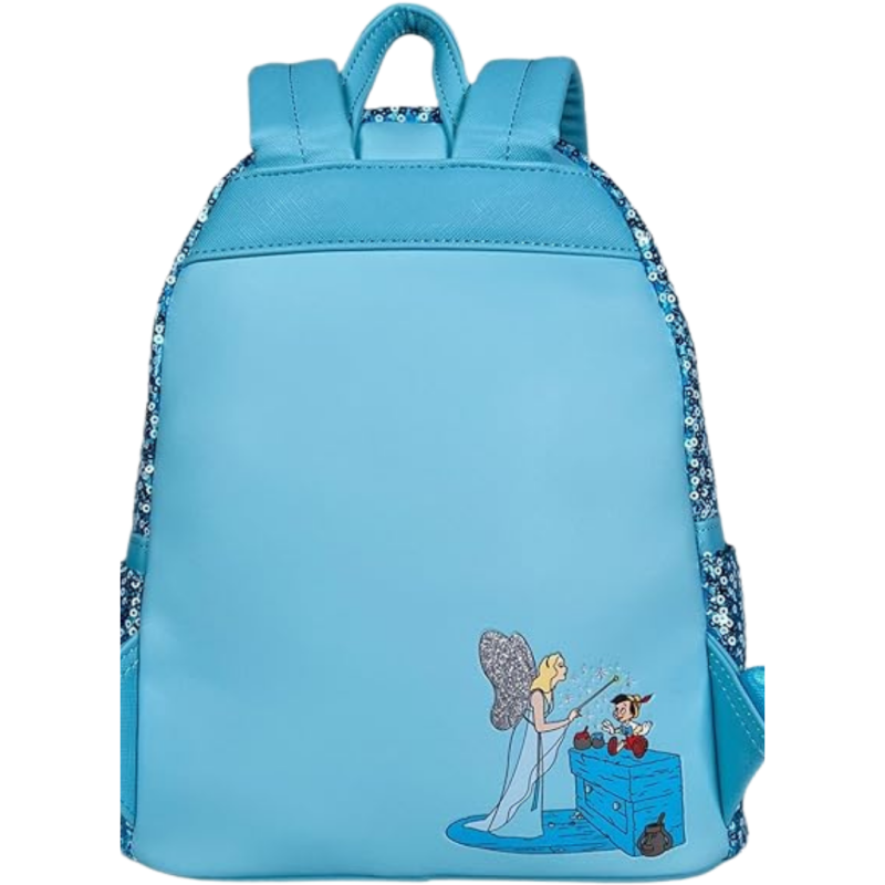Sac à dos La Fée Bleue Sequin Pinocchio Loungefly