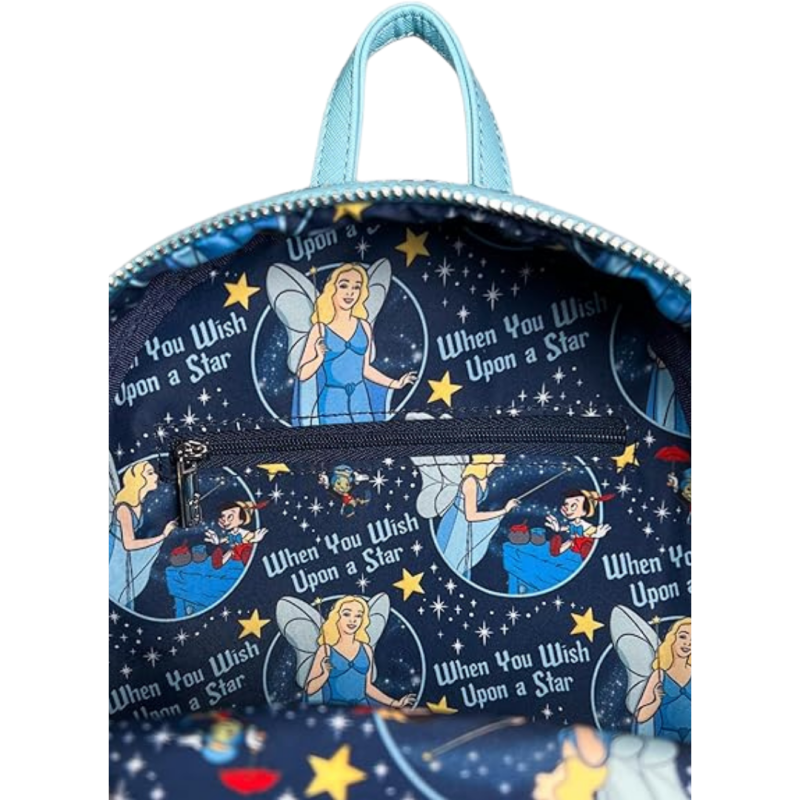 Sac à dos La Fée Bleue Sequin Pinocchio Loungefly