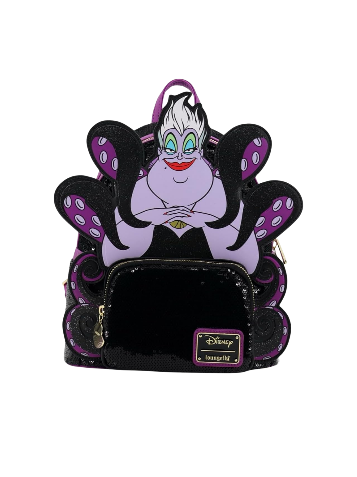 Sac à dos Ursula Cosplay Sequin Villains Loungefly