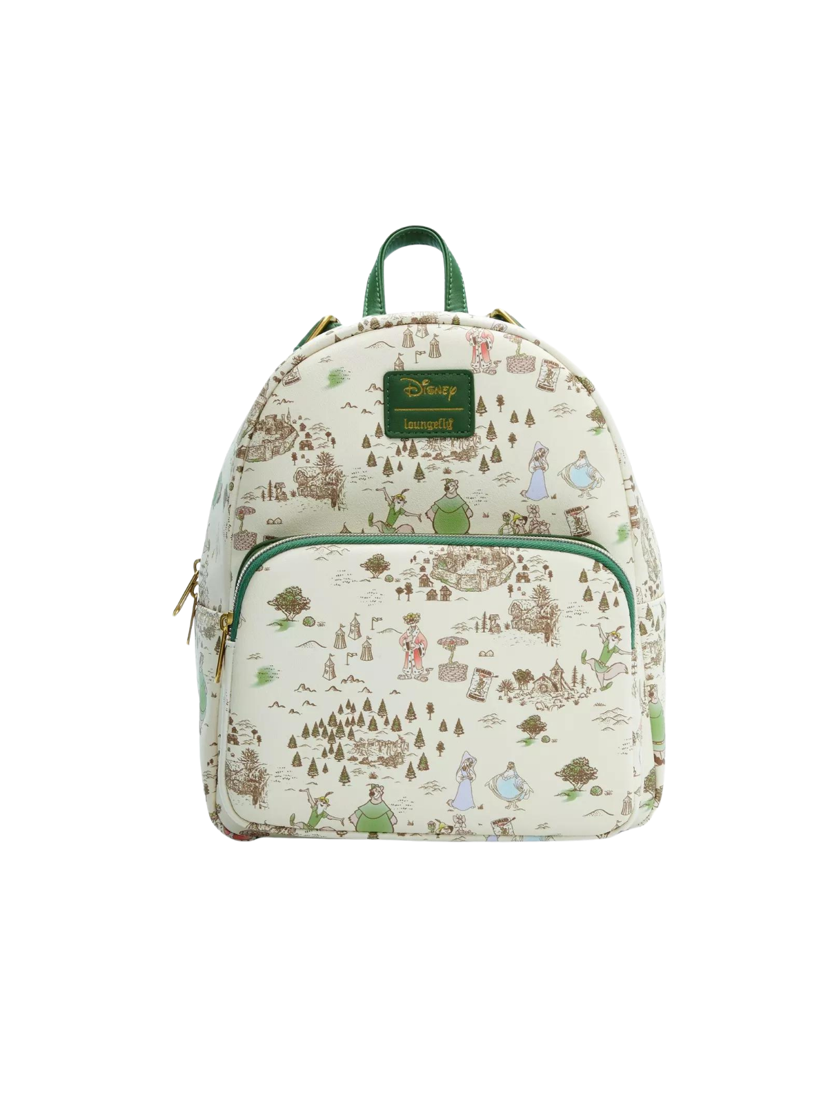 Sac à dos sherwood forest map Robin des Bois LOUNGEFLY